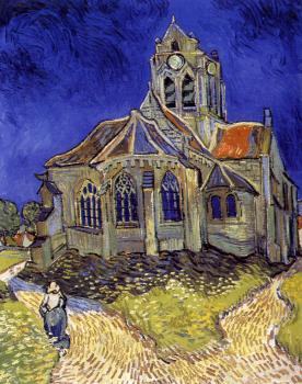 Vincent Van Gogh : The Church at Auvers-sur-Oise